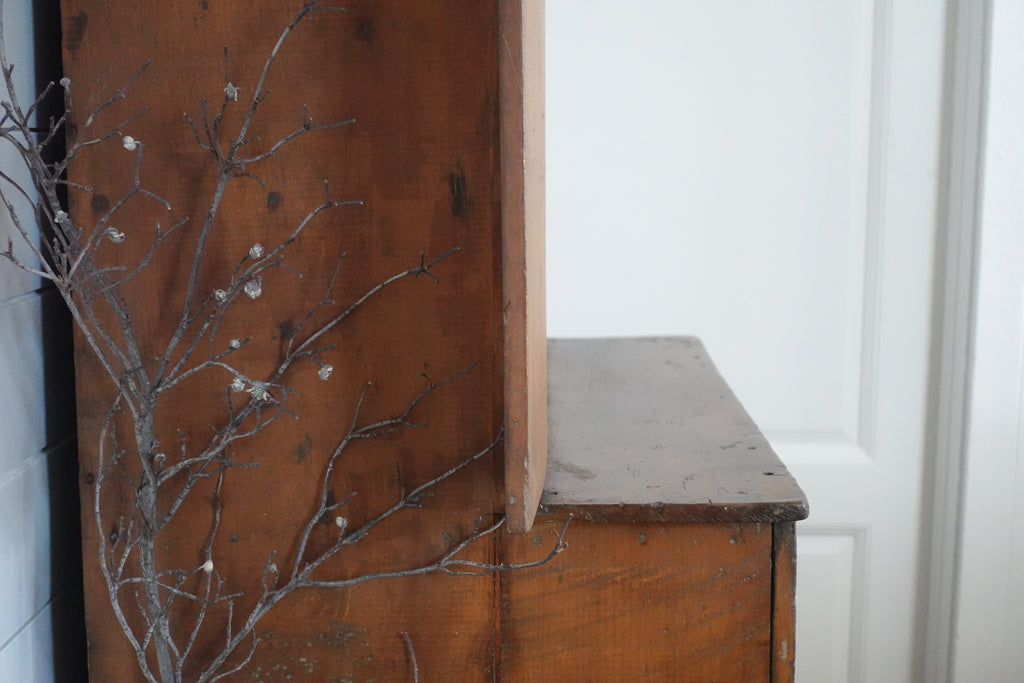 Antique Step-back Cupboard