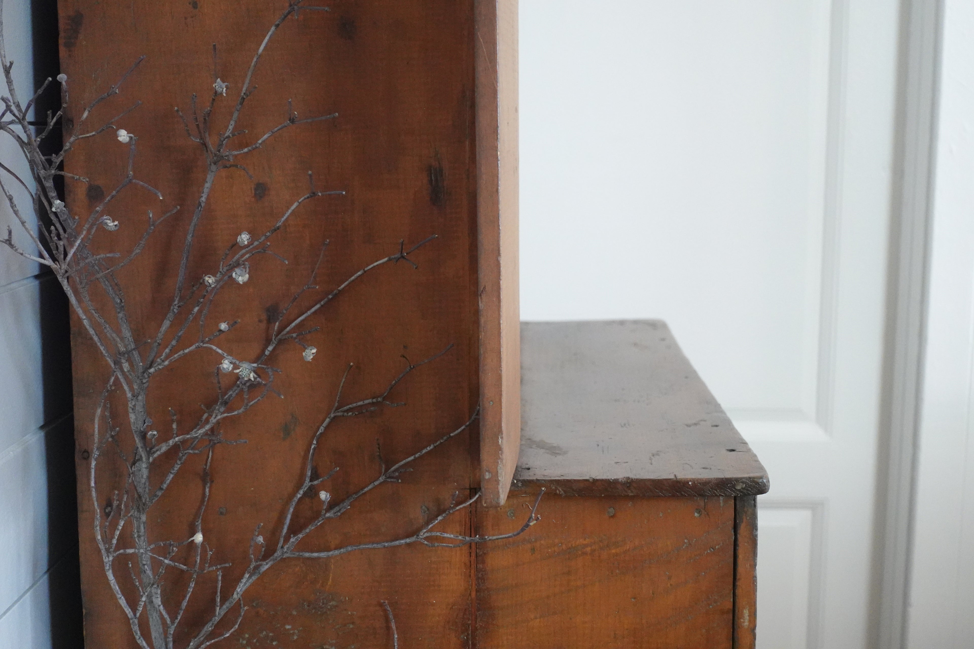 Antique Step-back Cupboard