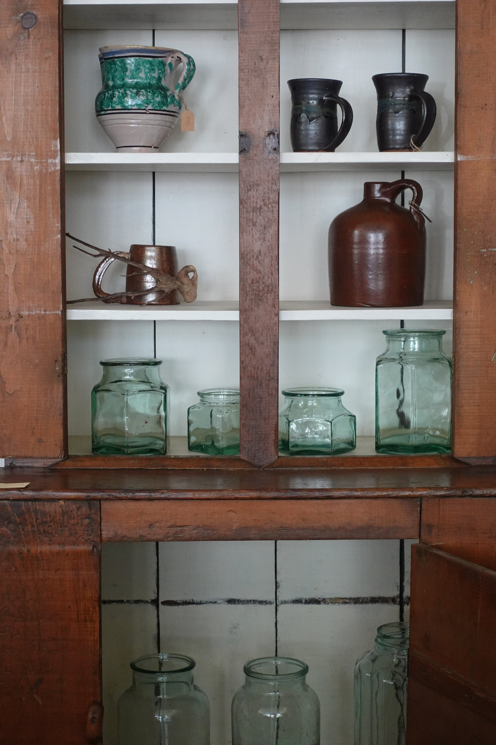 Antique Step-back Cupboard