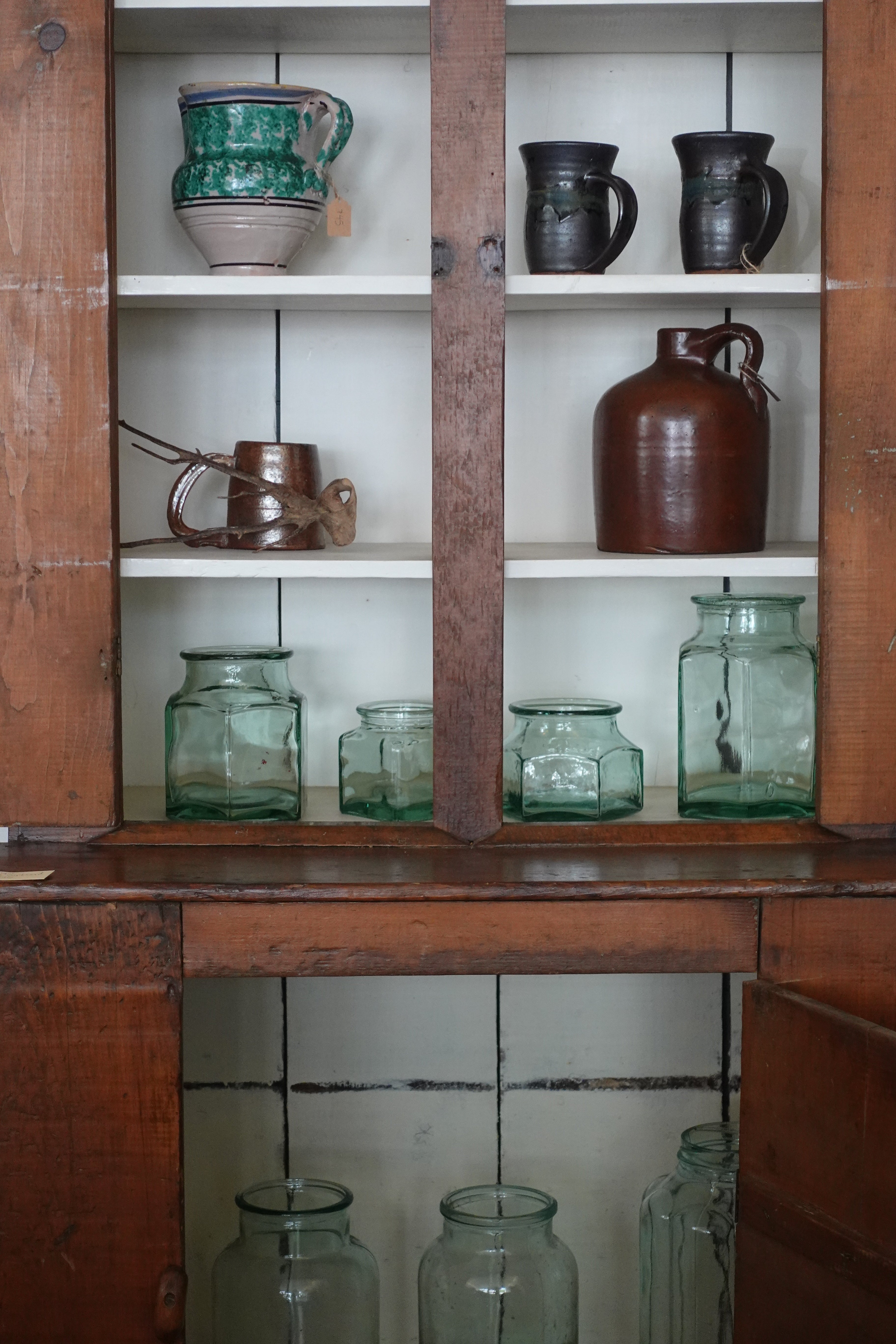 Antique Step-back Cupboard