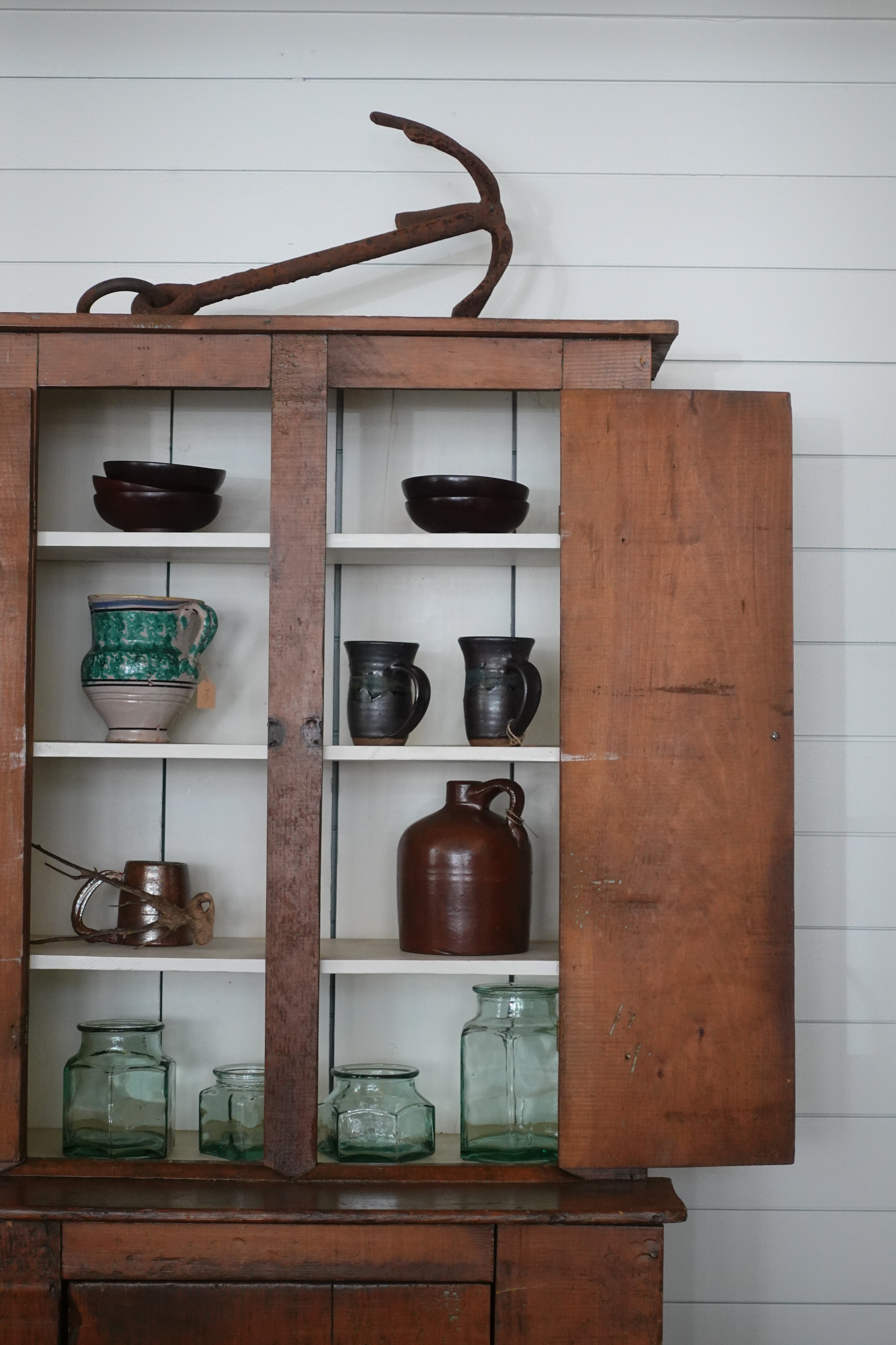 Antique Step-back Cupboard