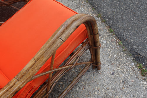 Mid Century Bamboo Lounge Chairs