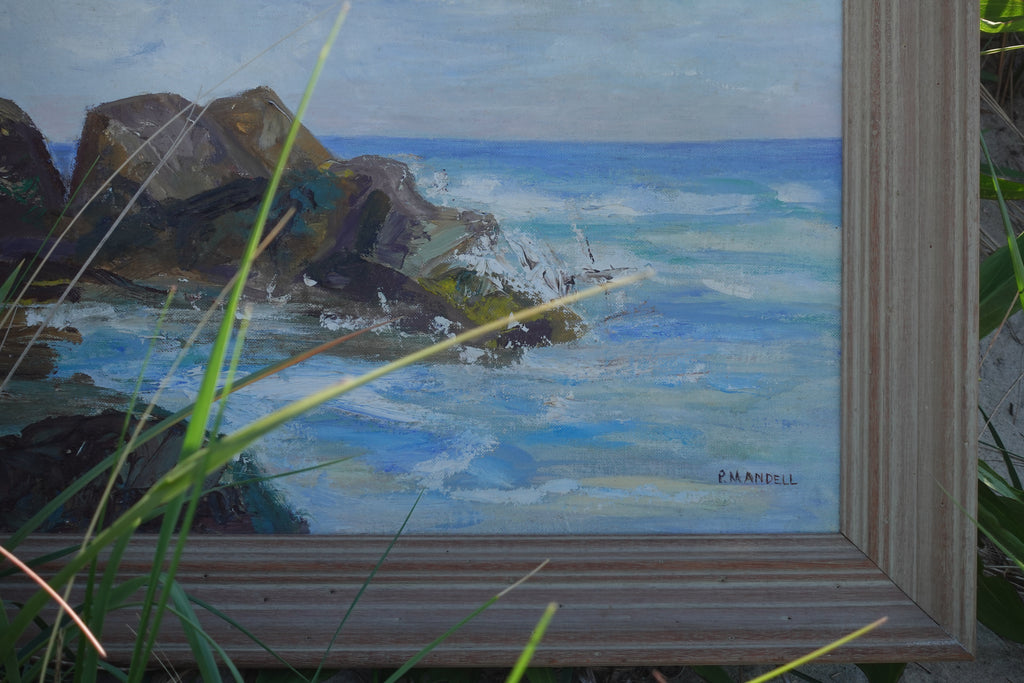 Original Signed Seascape Painting