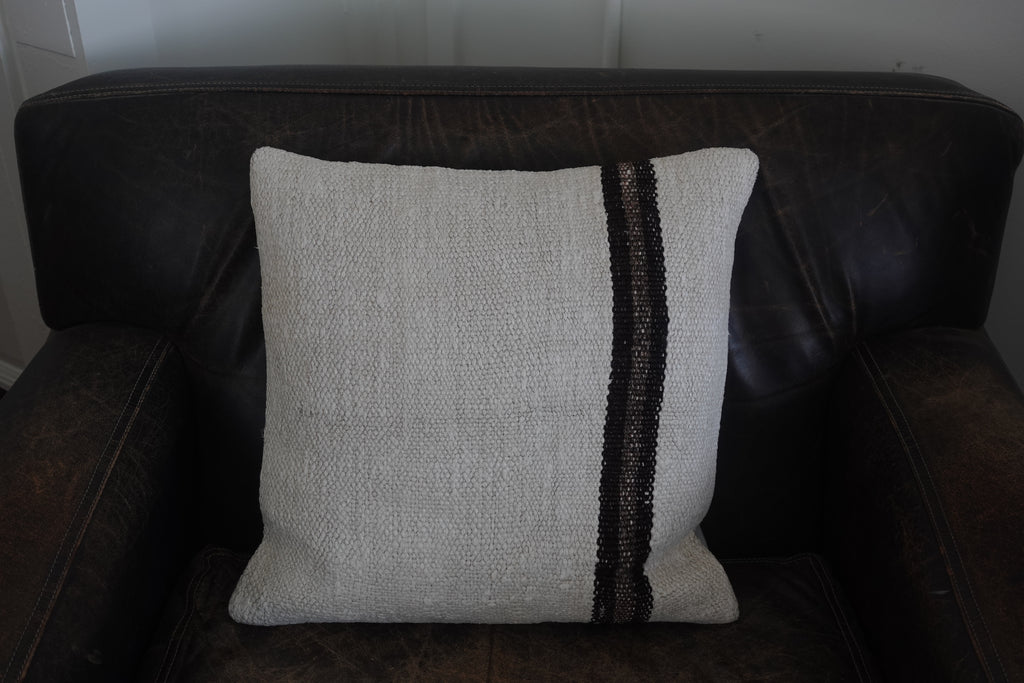 Vintage Turkish Kilim Pillow 16 x 16