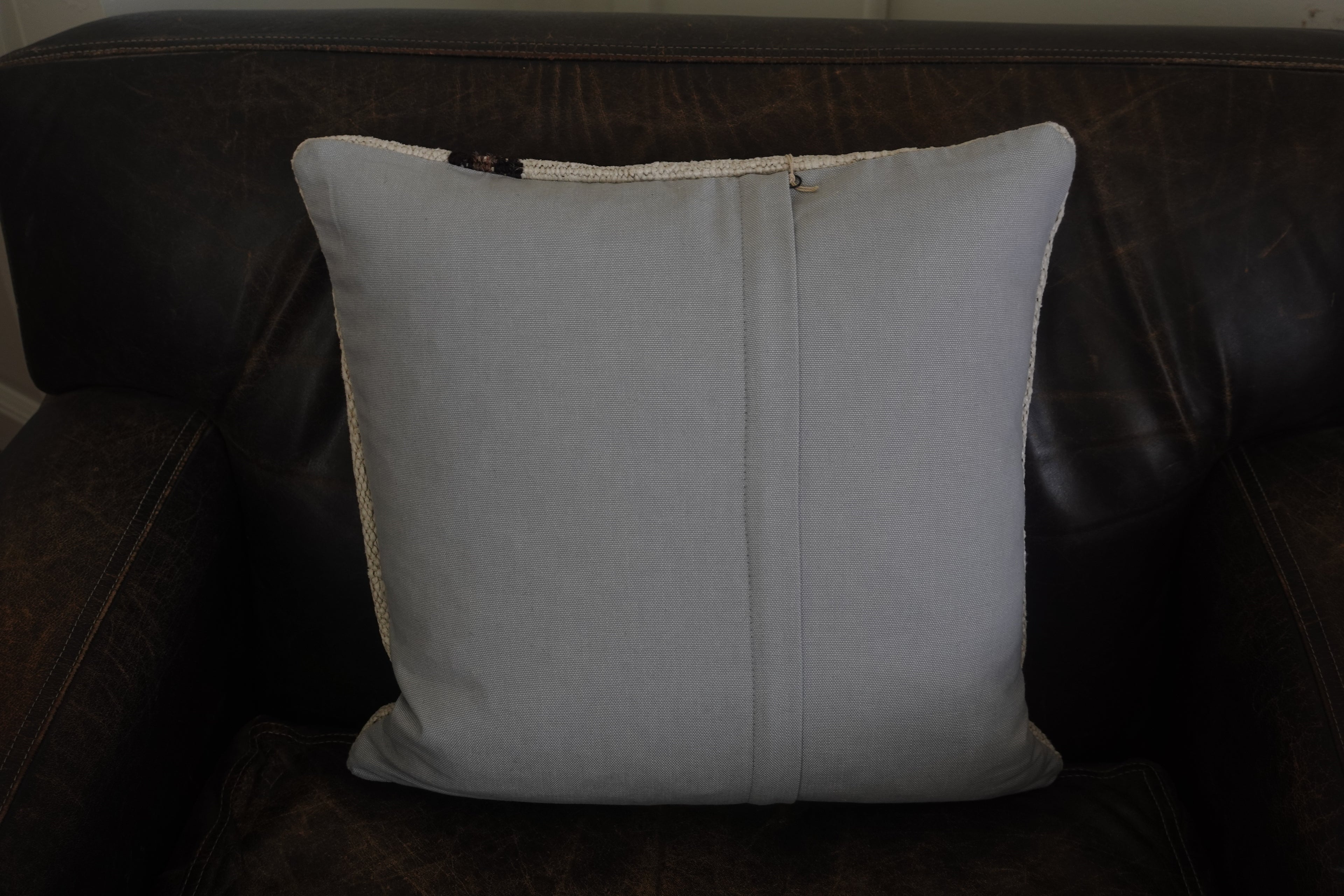 Vintage Turkish Kilim Pillow 16 x 16