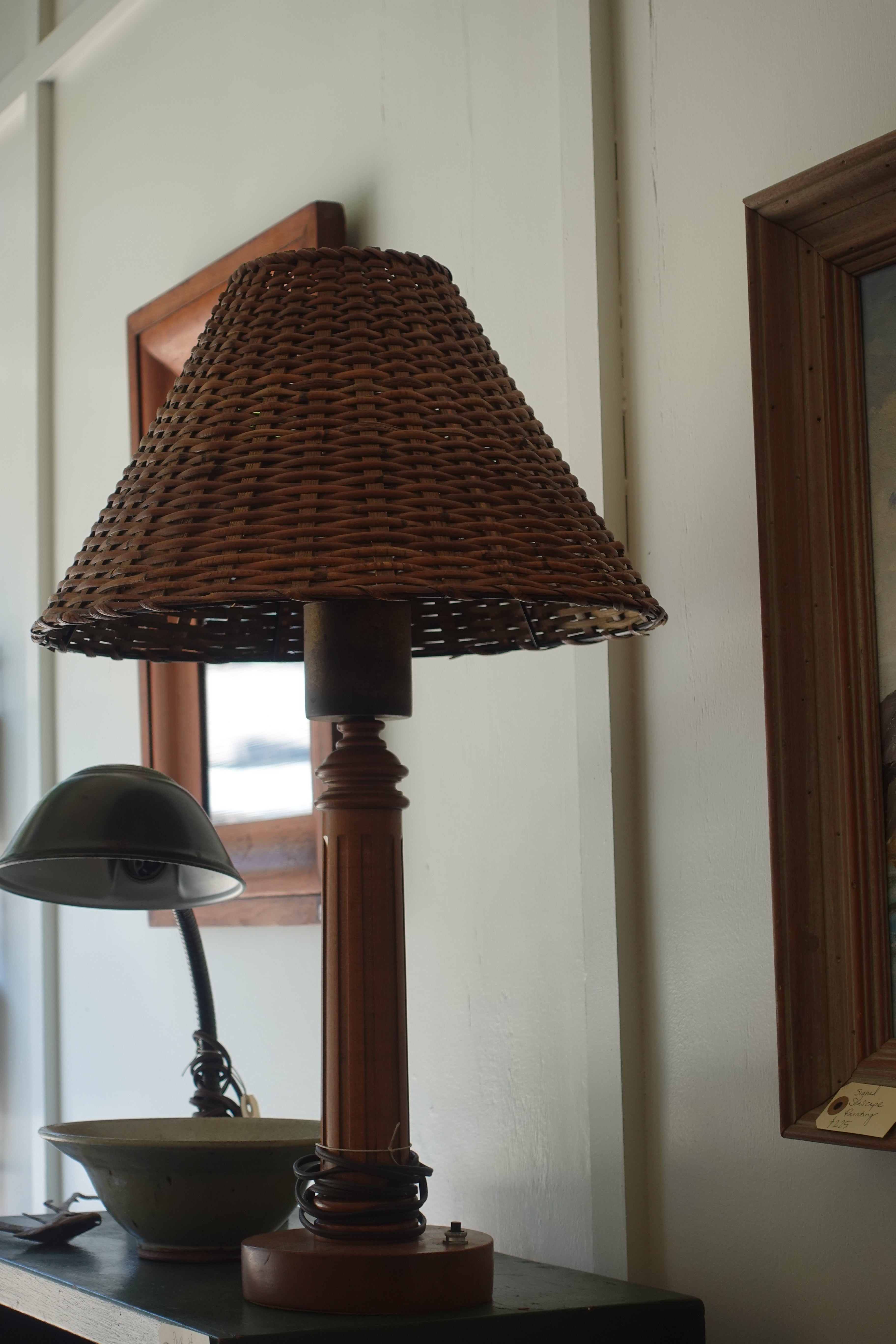 Wood Table Lamp