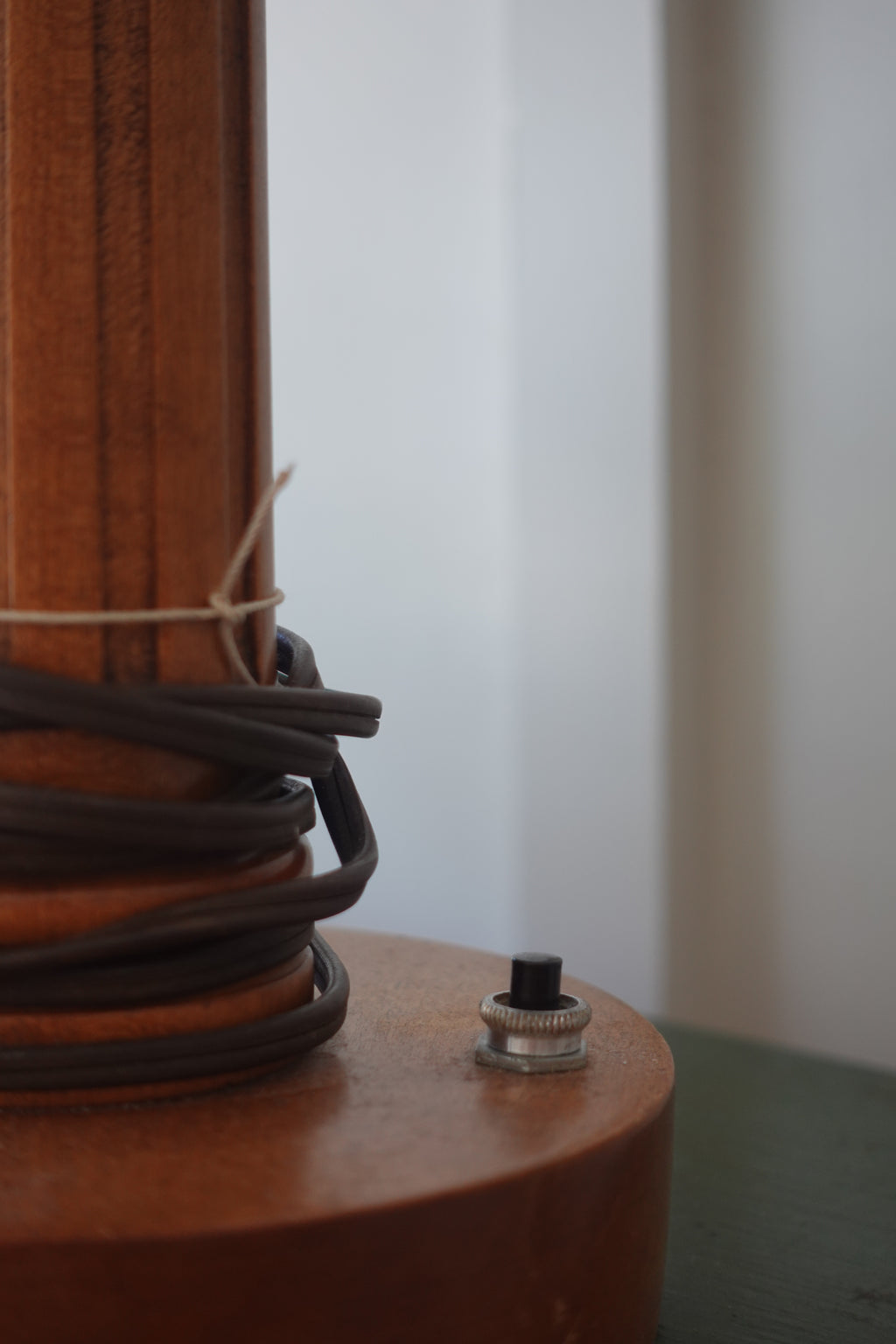 Wood Table Lamp