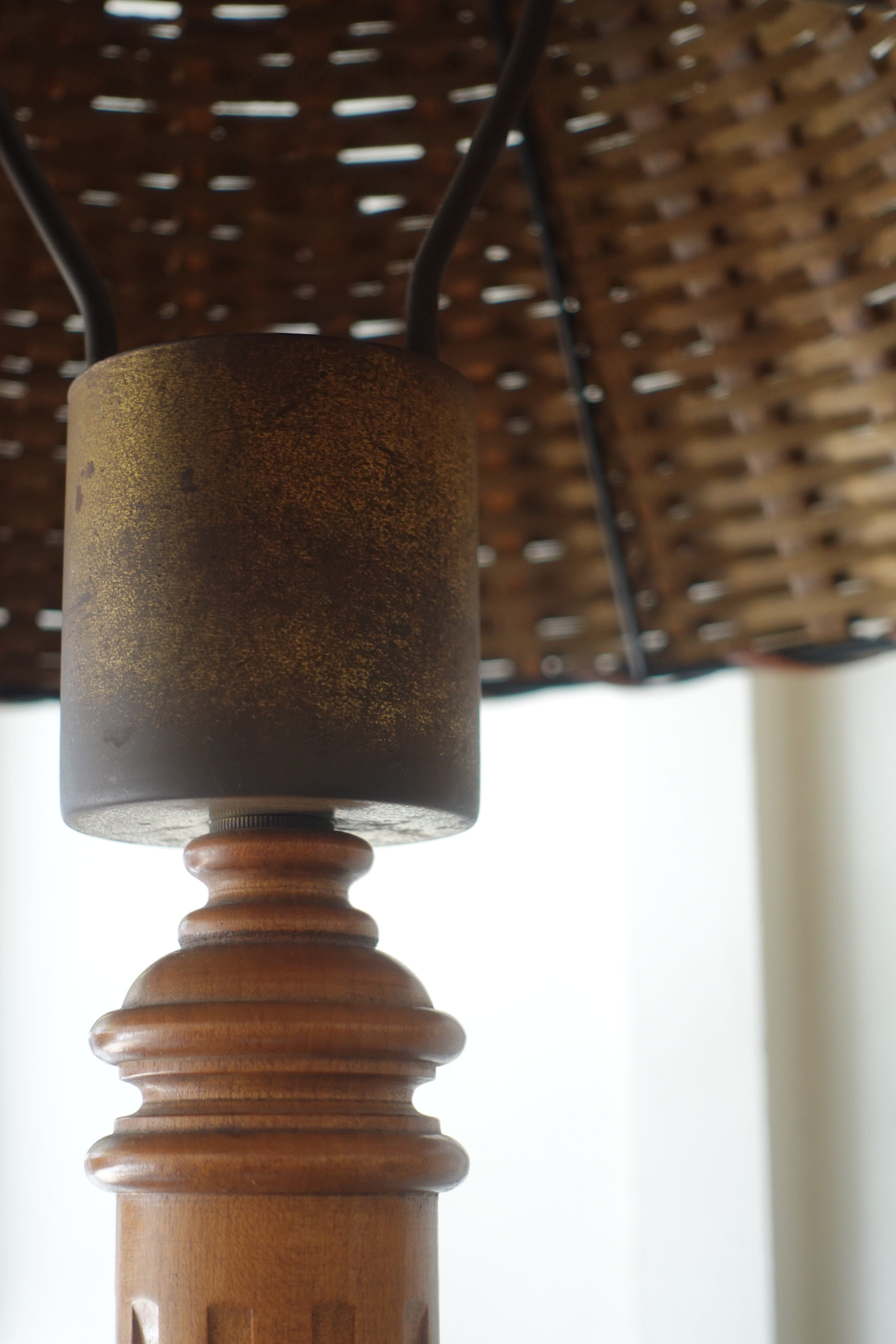 Wood Table Lamp