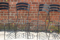Set of 4 Wrought Iron Chairs