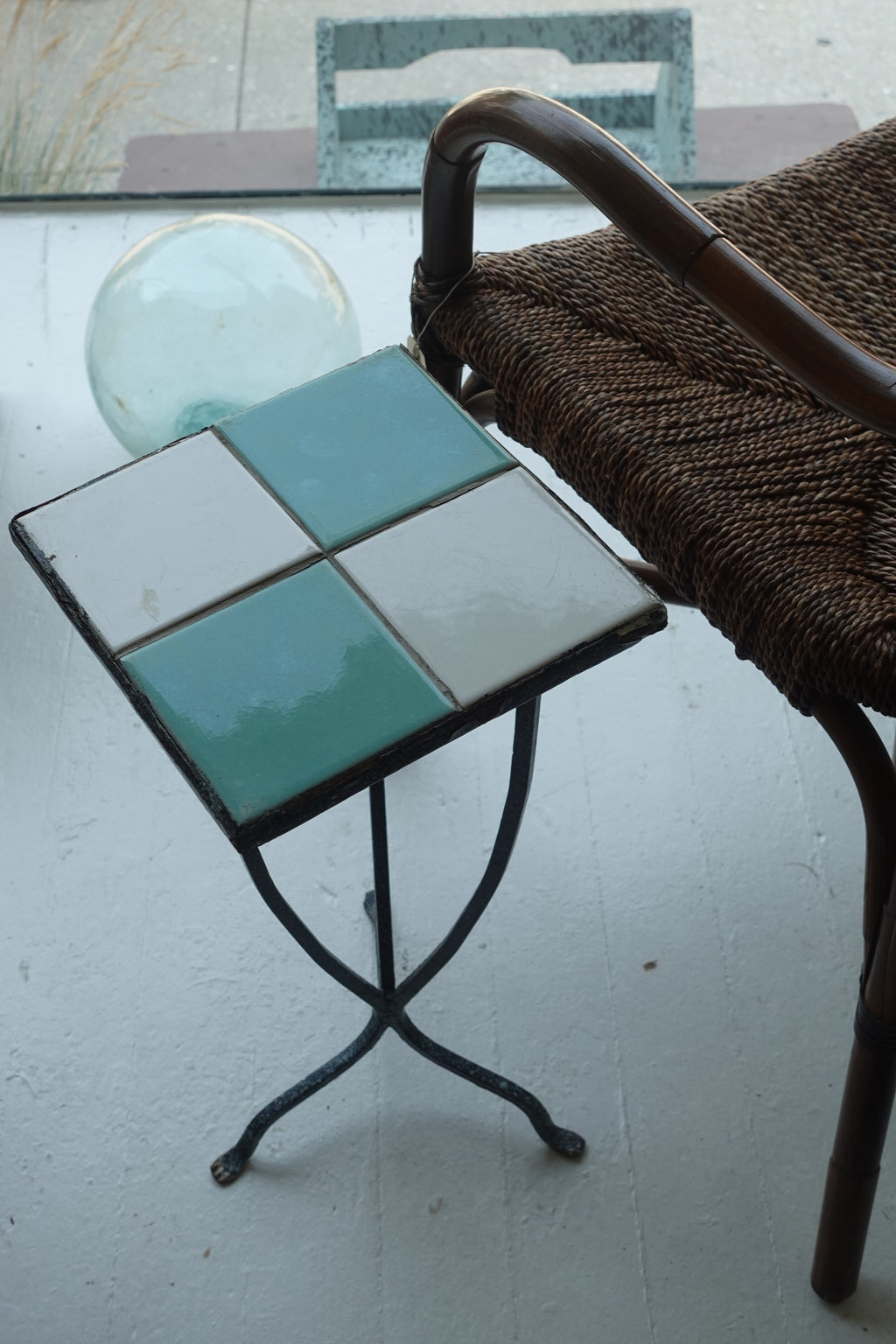 Tile Side Table
