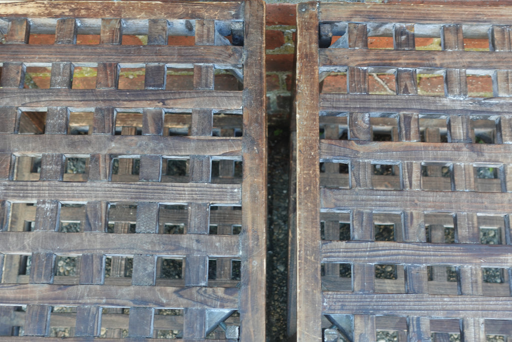 Pair of Wood Side Tables