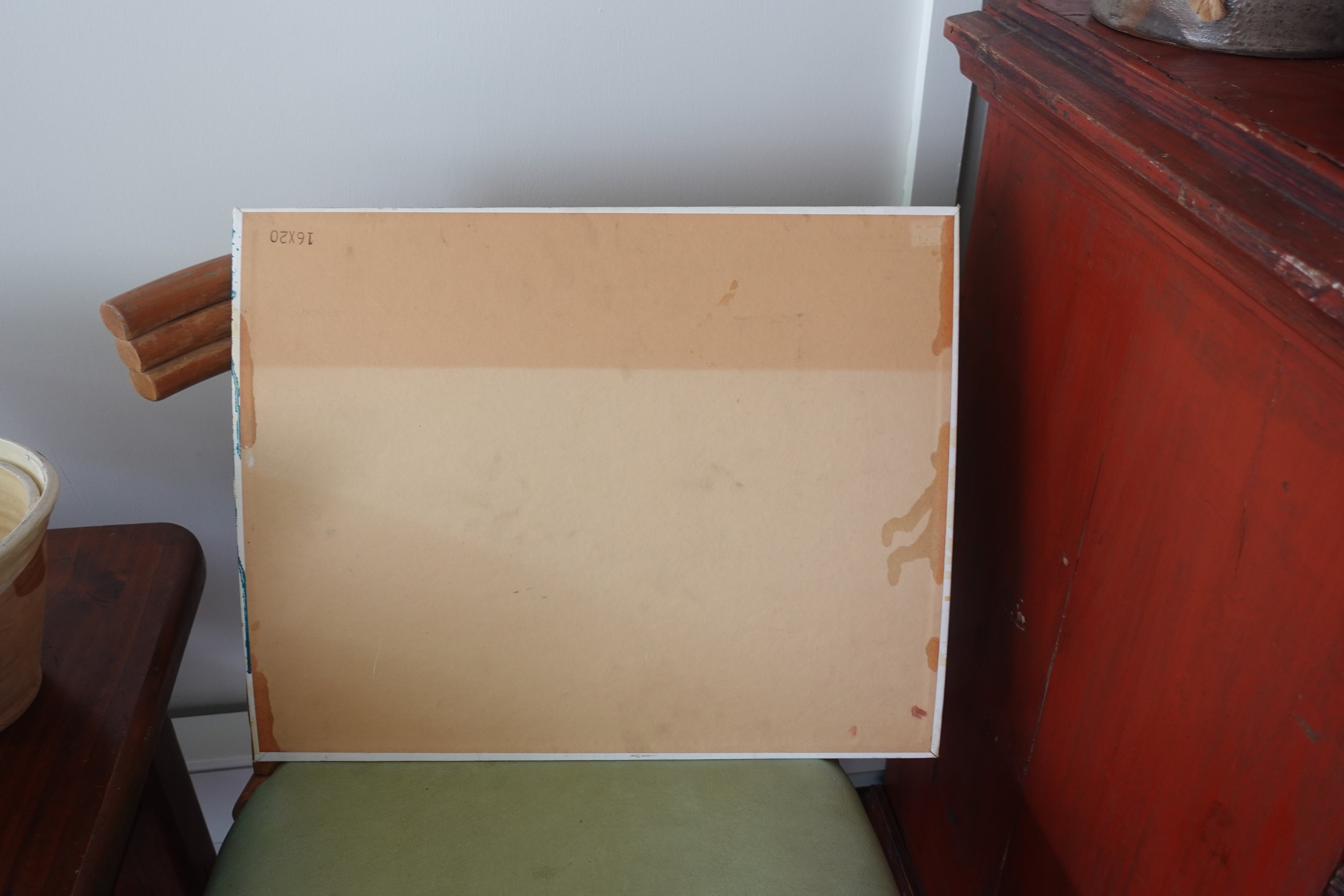 Original Abstract Horse on Canvas
