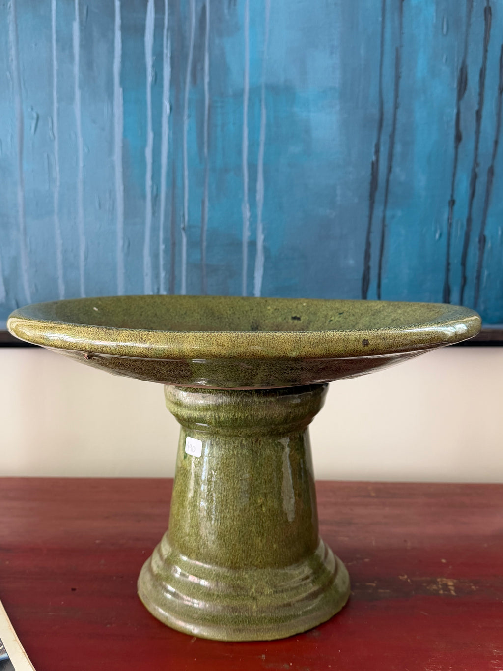 Glazed Ceramic Pedestal