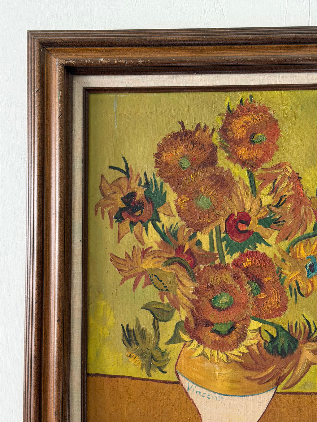 'Sunflowers' Abstract Painting