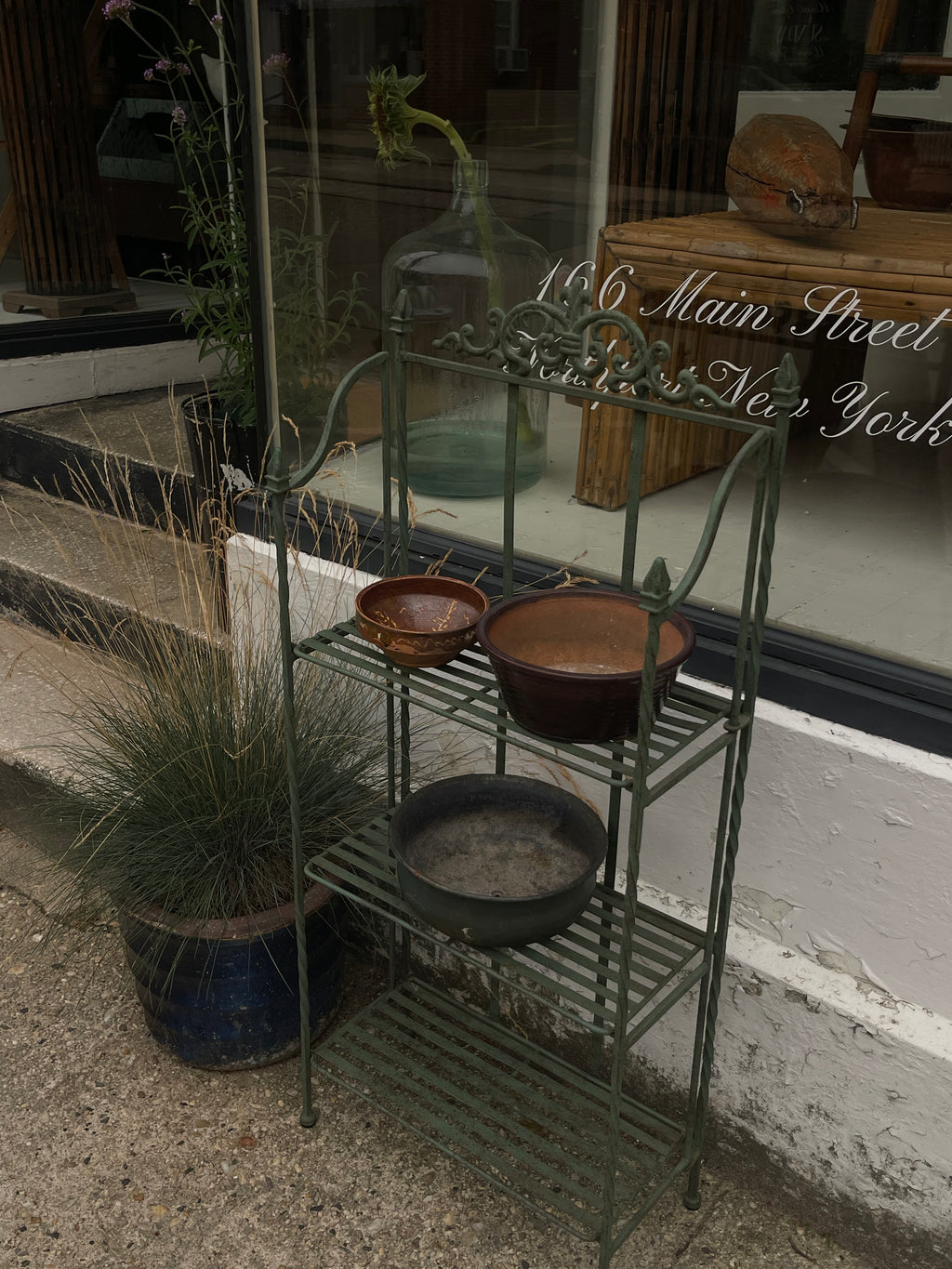 Iron Folding Plant Stand