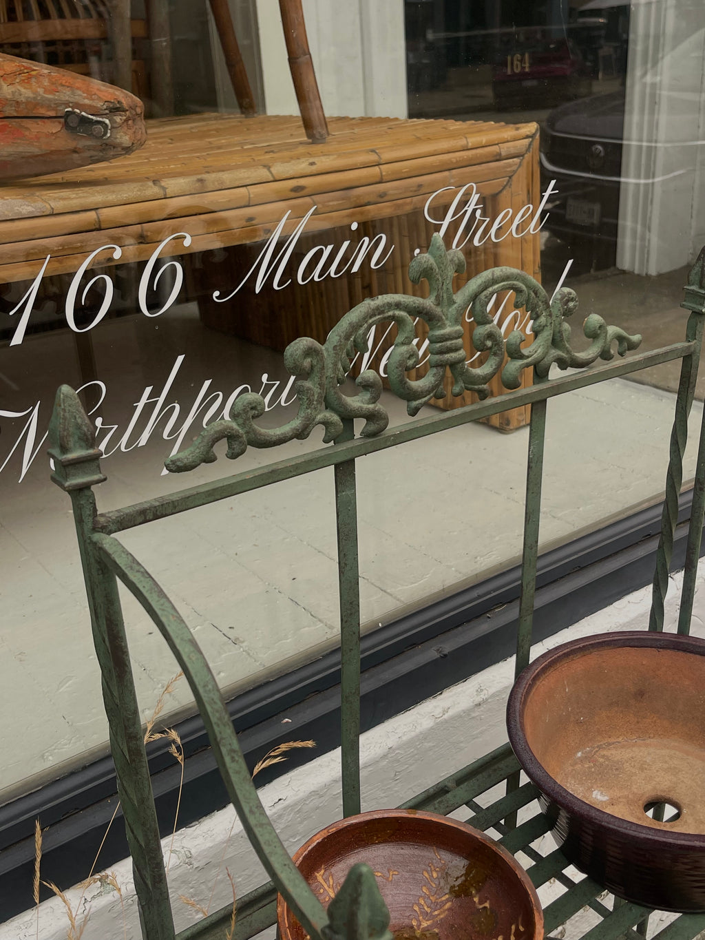 Iron Folding Plant Stand