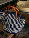Sisal Striped Market Tote